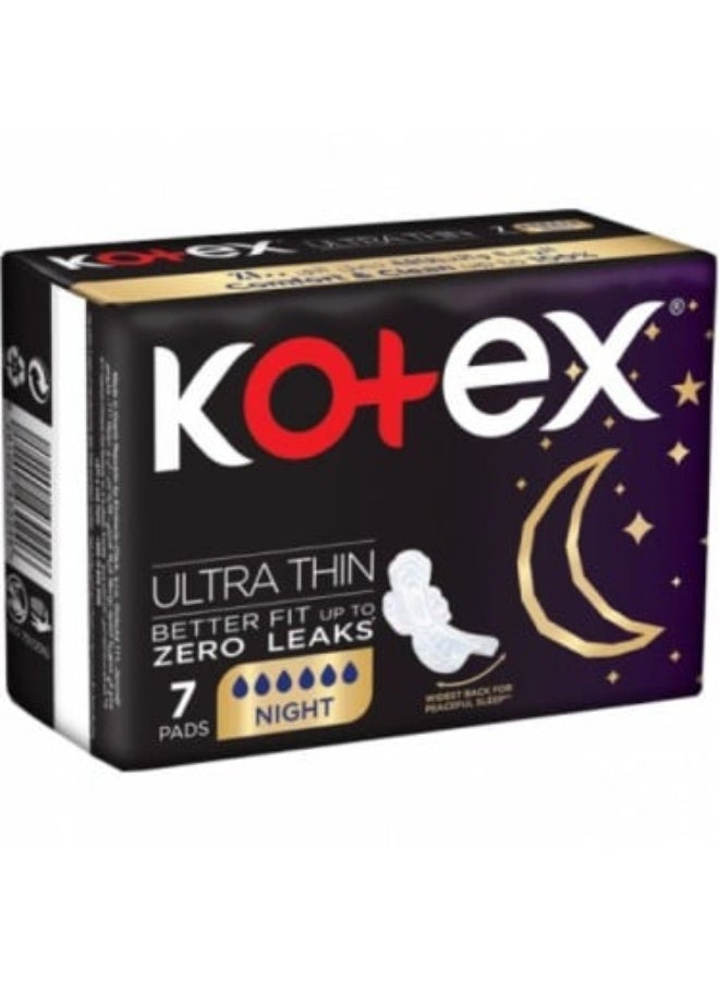Very Thin Nightly Sanitary Pads with Wings 7 Pads